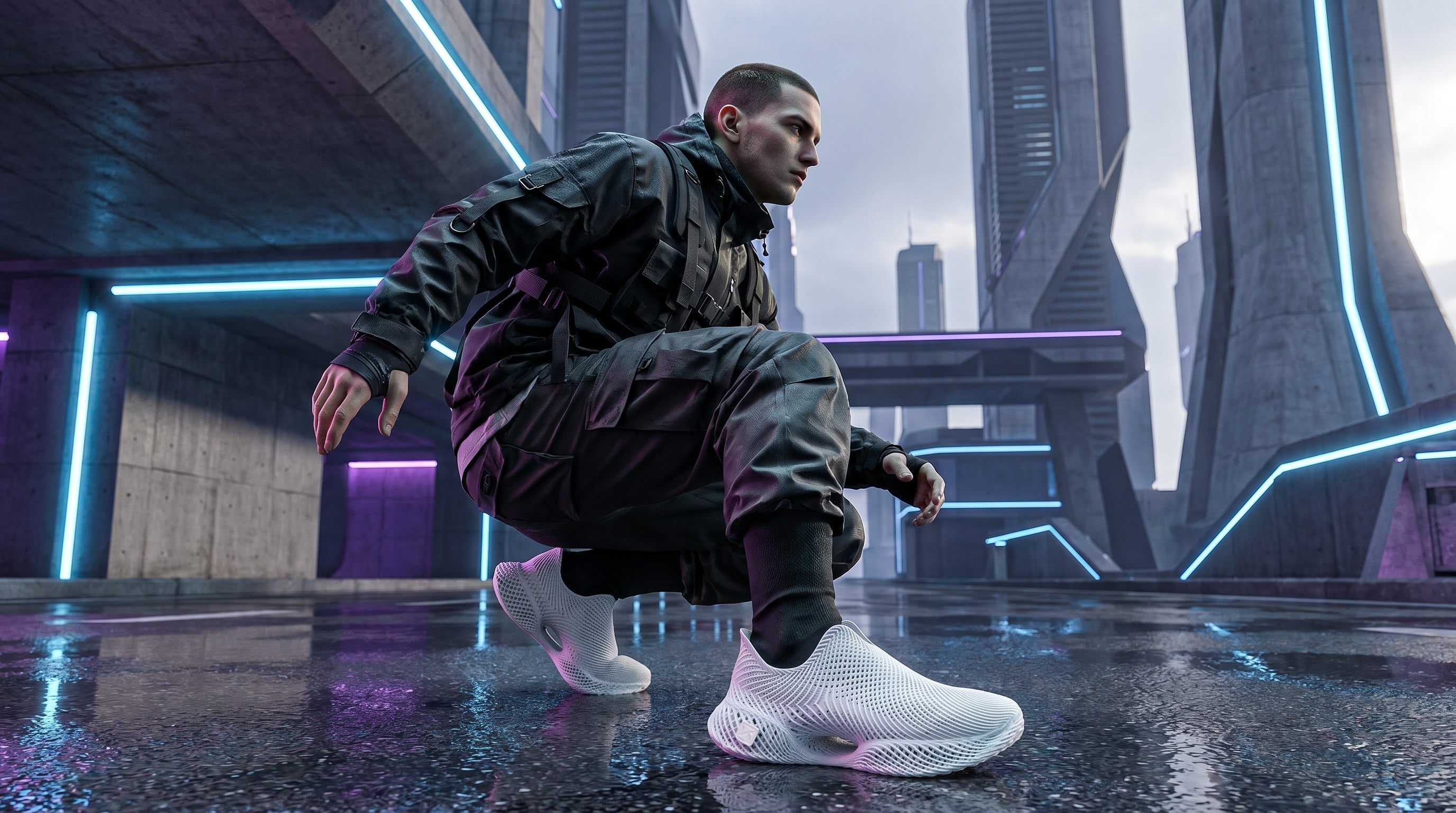 Techwear 101: The Modern Blueprint for Styling 3D Printed Lattice Shoes