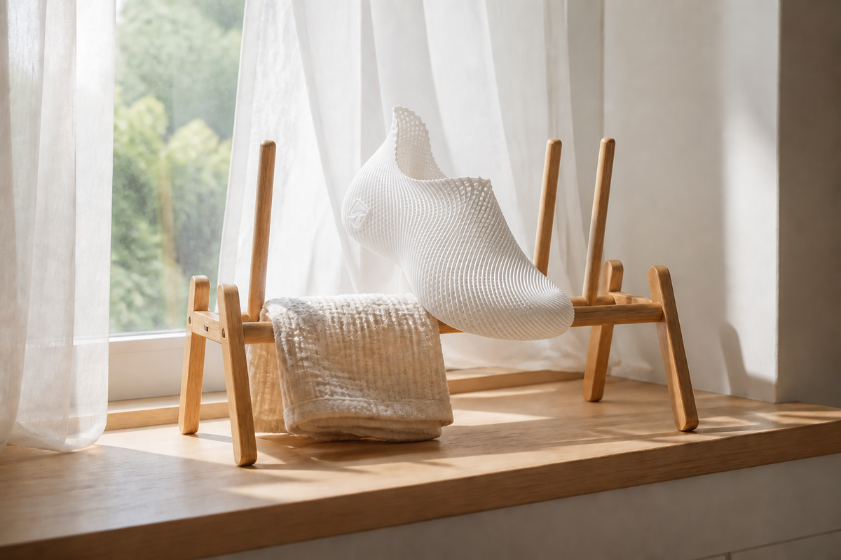 Drying Tips: Why Air Drying is Best for Lattice 3D Printed Shoes