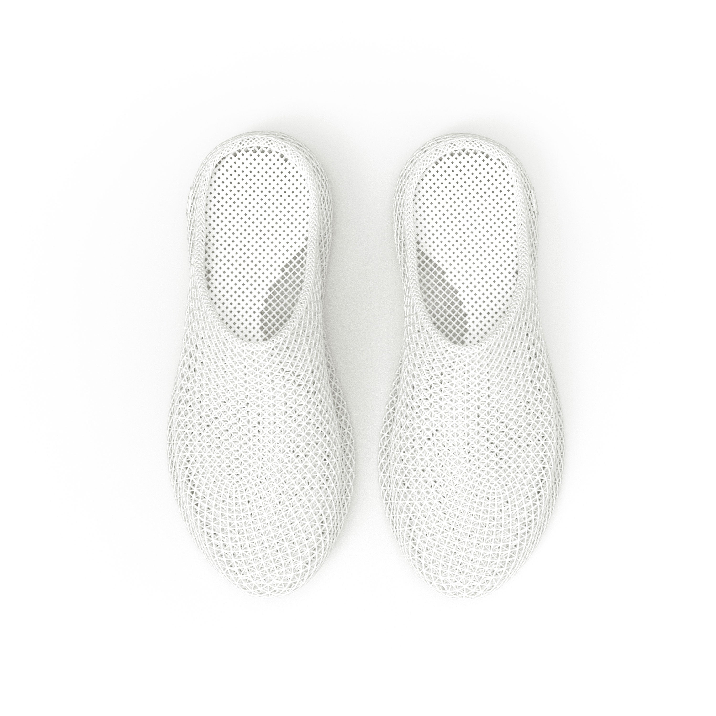 ARKKY CozLite 305 3D Printed Slippers#color_white