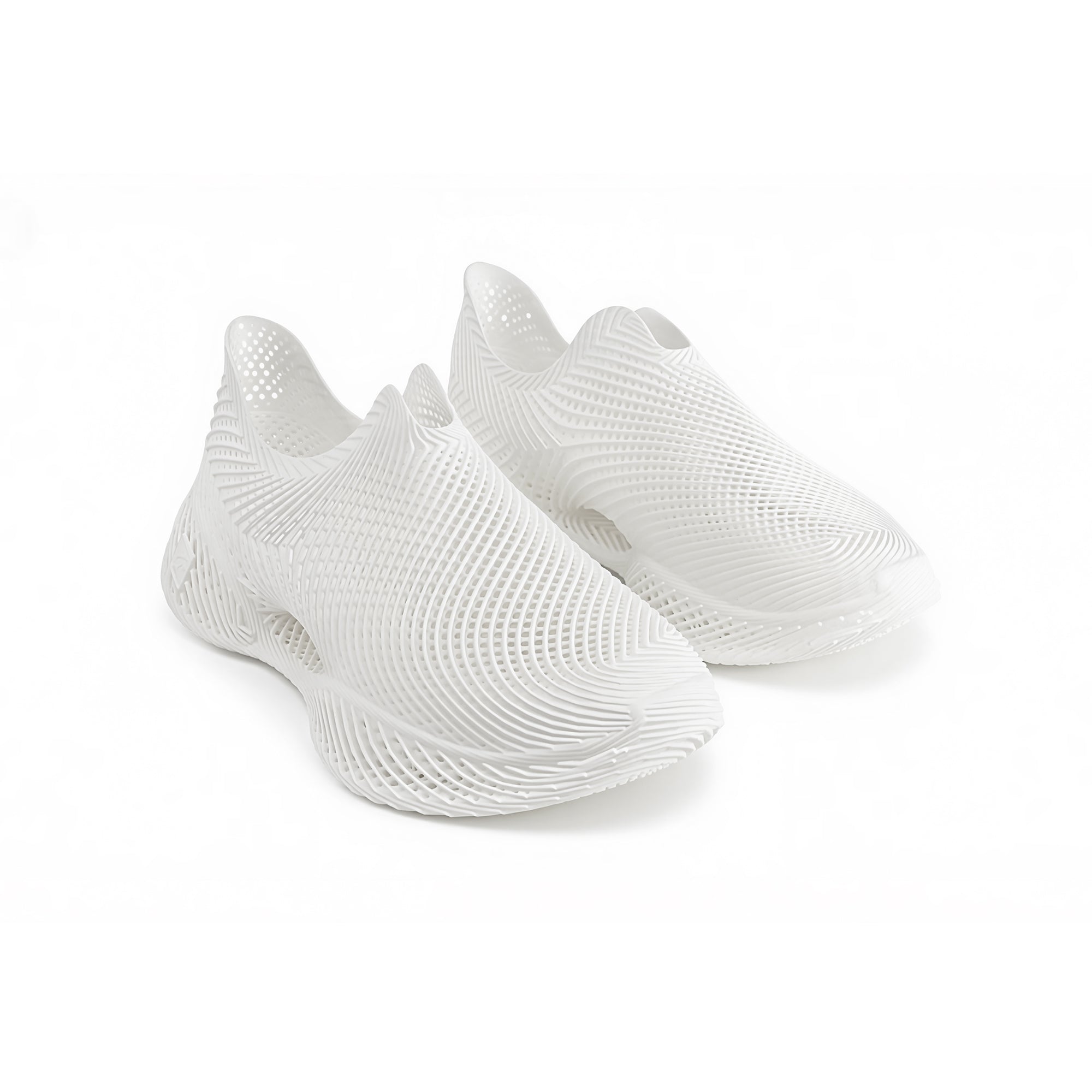 AeroBB 3D Printed Shoes #color_white